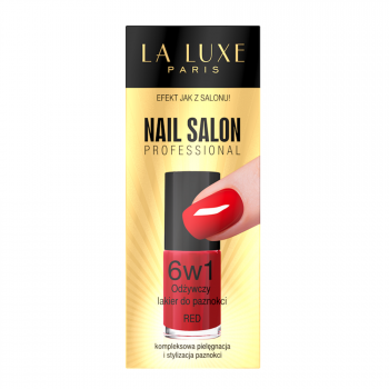 Vernis à ongles nourrissants 6 in 1 rouge