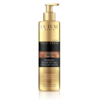 Argan body lotion extended tan